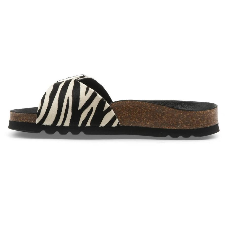 Scholl Mule Kathleen à imprimé zèbre  