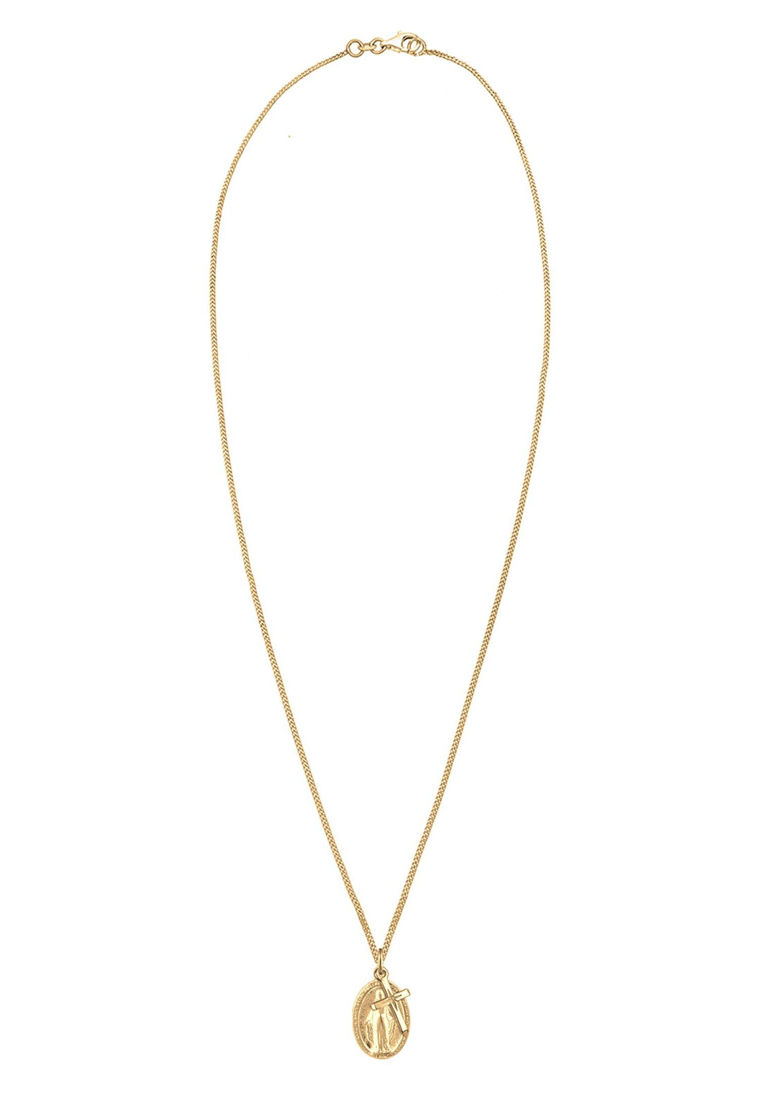 Elli  Halskette Marienbild Kreuz Anhänger 