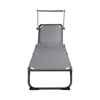 Contini Bain de soleil avec toit anthracite  