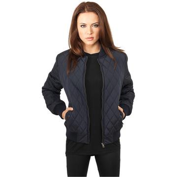 damen urban classic diamant-nylon-parka