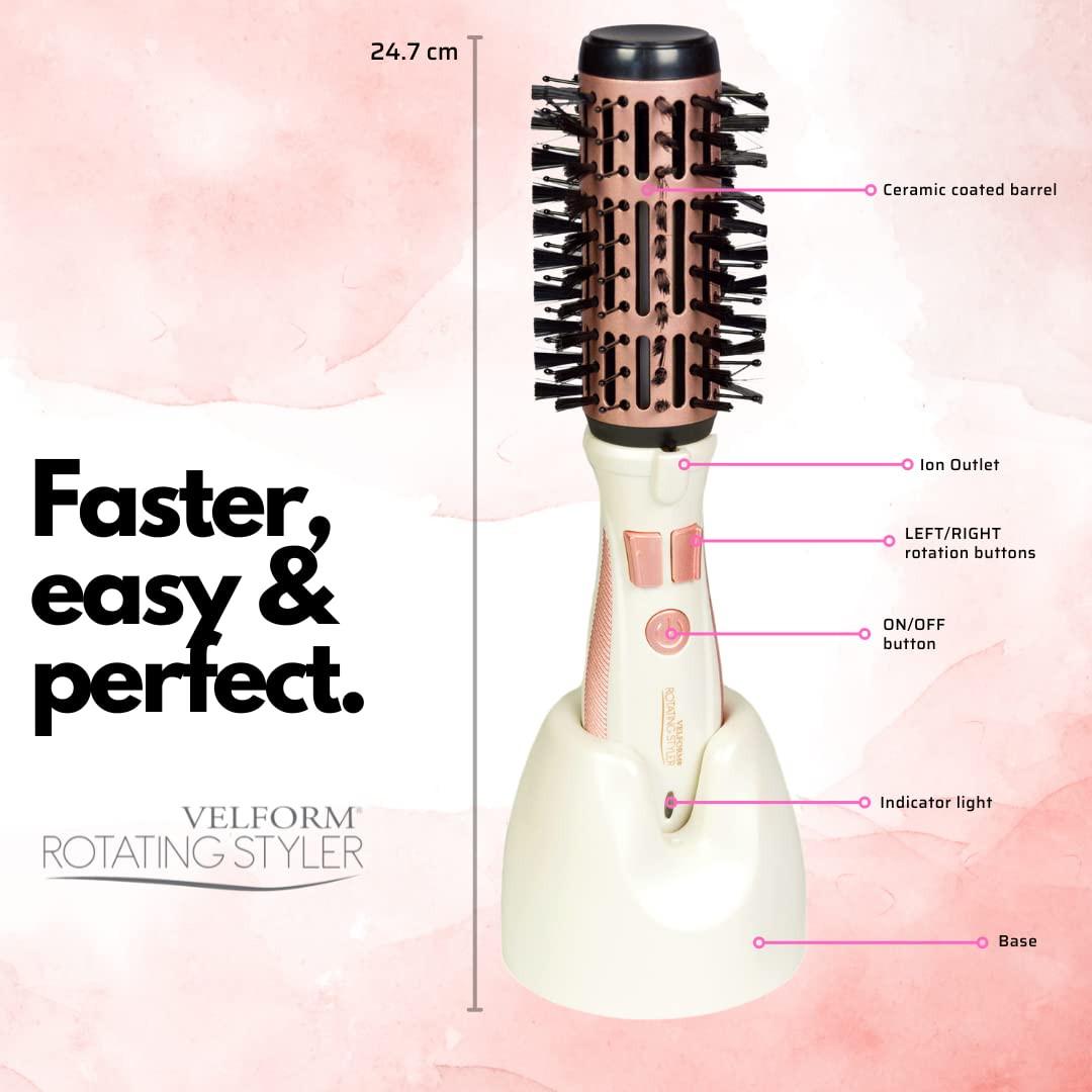 VELFORM Velform Rotating Styler - Spazzola per lo styling rotante  