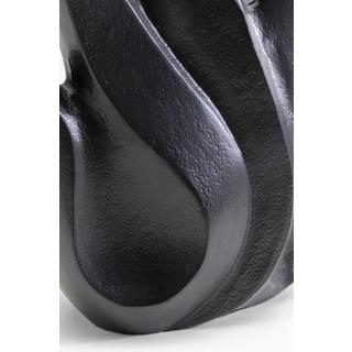 KARE Design Vase Flame noir 25  