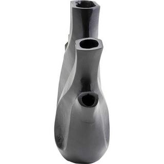 KARE Design Vase Flame noir 25  