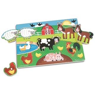 Melissa & Doug  Puzzle Bauernhoftiere 