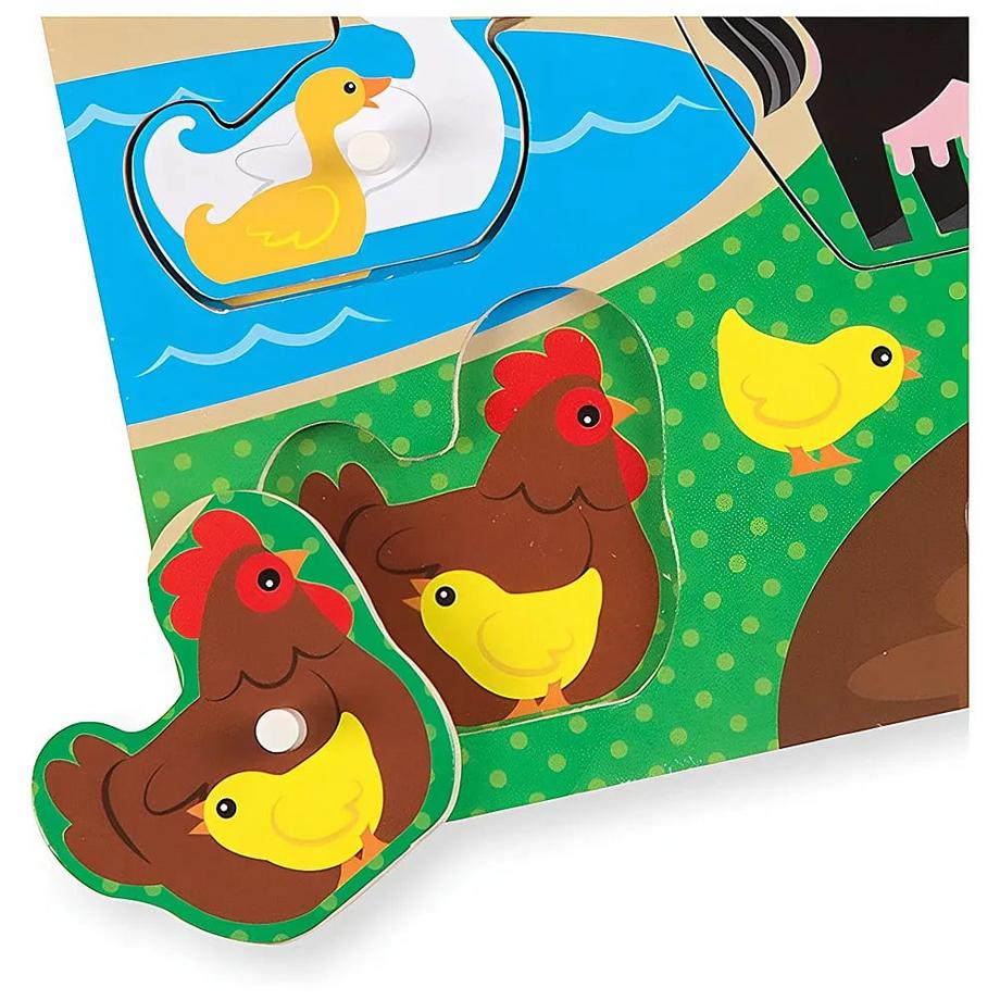 Melissa & Doug  Puzzle Bauernhoftiere 