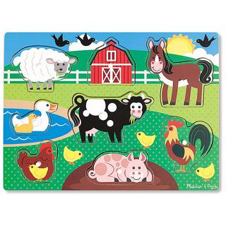 Melissa & Doug  Puzzle Bauernhoftiere 