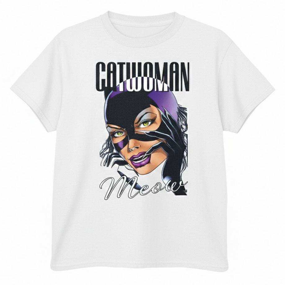T-ShirtMotif Catwoman Feline Fatale