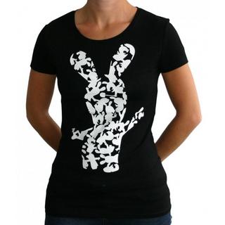 Abystyle  T-shirt - Raving Rabbids - Silhouette 