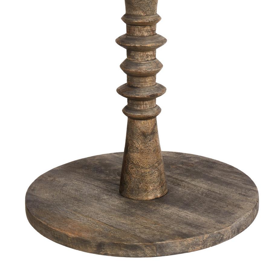 Beliani Set di 2 tavolini en Legno di mango Classico THALIA  