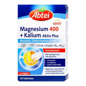 Magnesium 400 + Kalium Tabletten