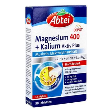 Magnesium 400 und Kalium