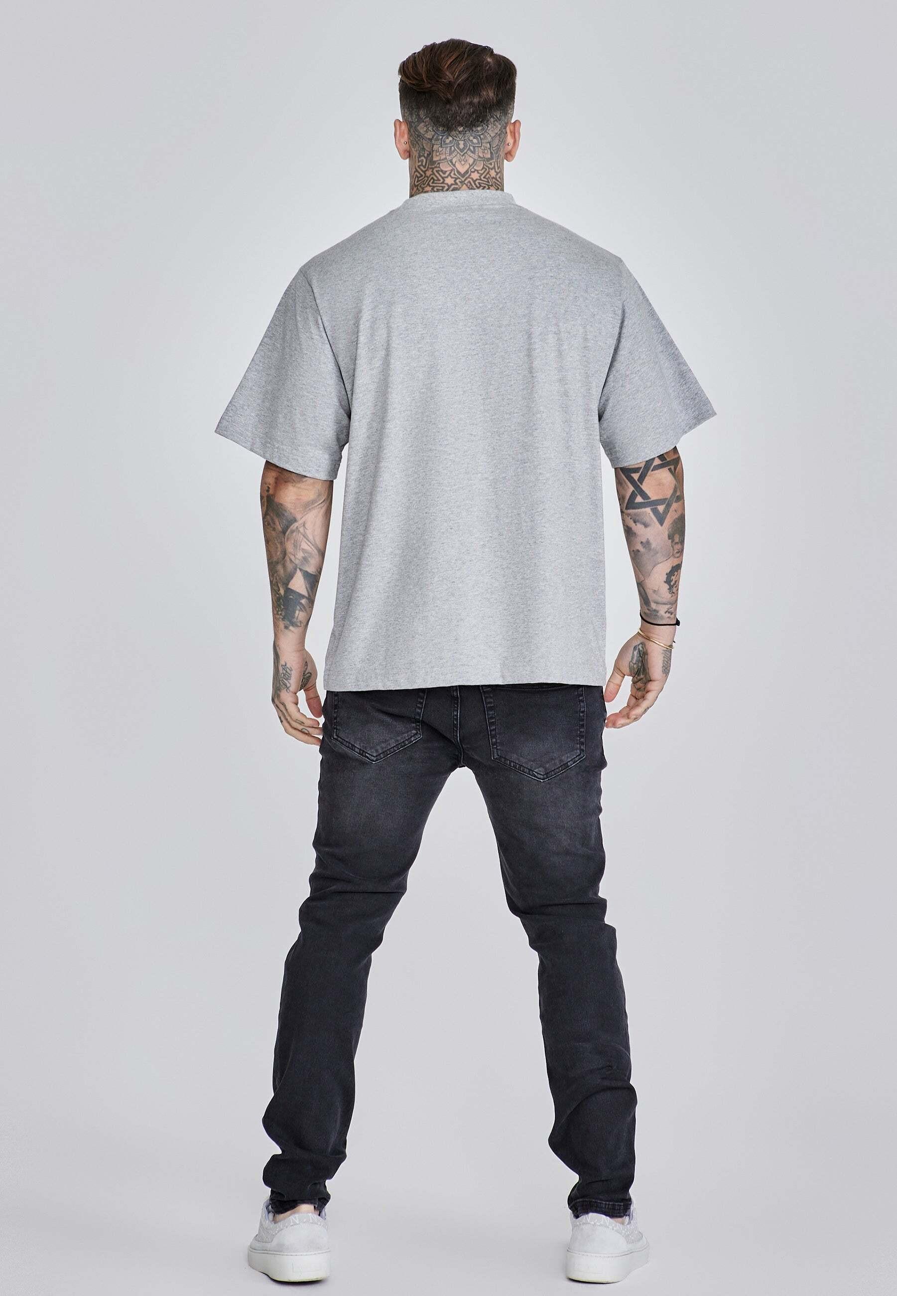 Sik Silk T-Shirt Logo Oversize  
