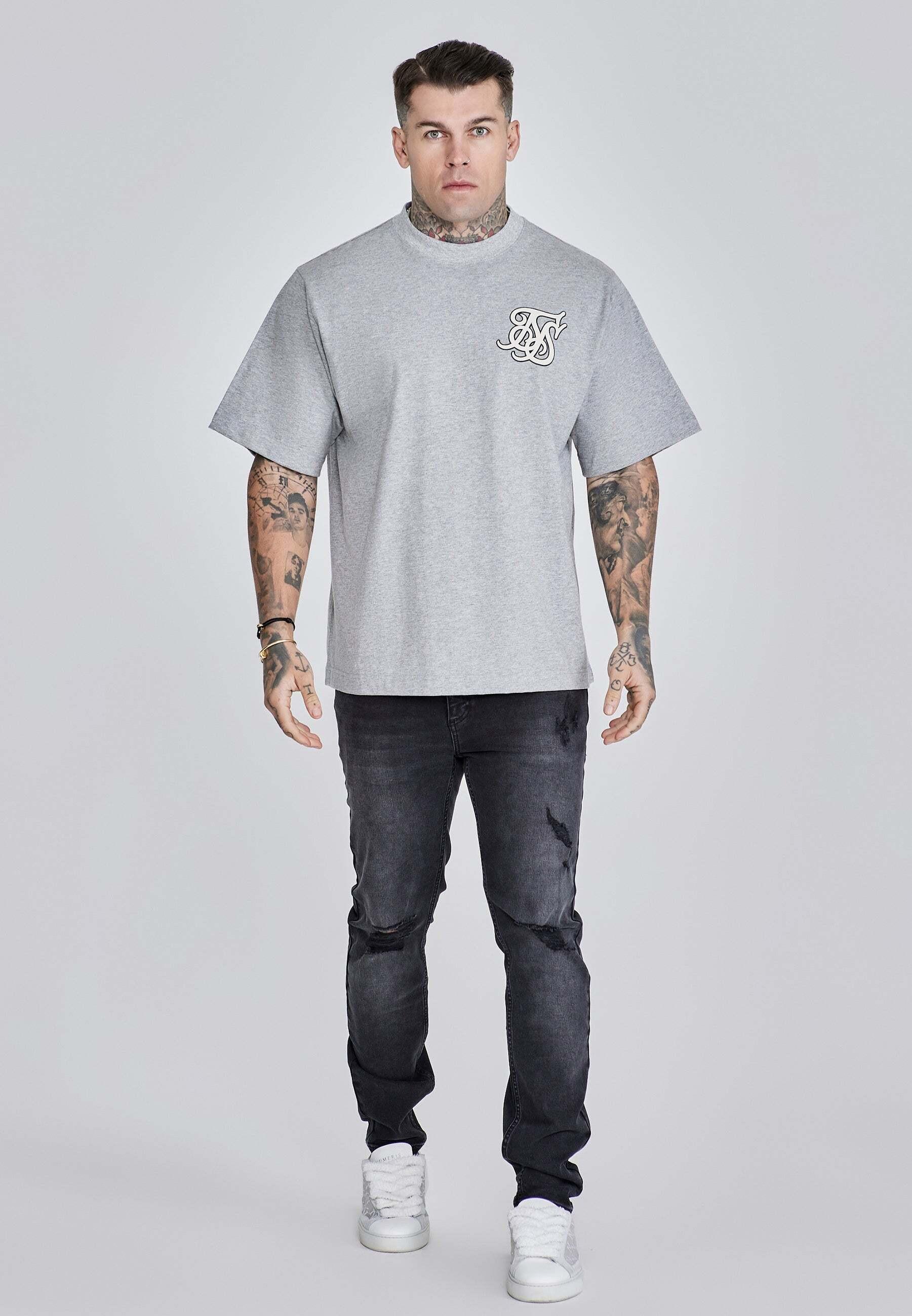 Sik Silk T-Shirt Logo Oversize  
