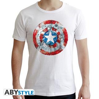 Abystyle  T-shirt - Captain America - Classic Shield XL 