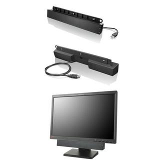 lenovo  Lenovo USB Soundbar Schwarz 2.0 Kanäle 2,5 W 