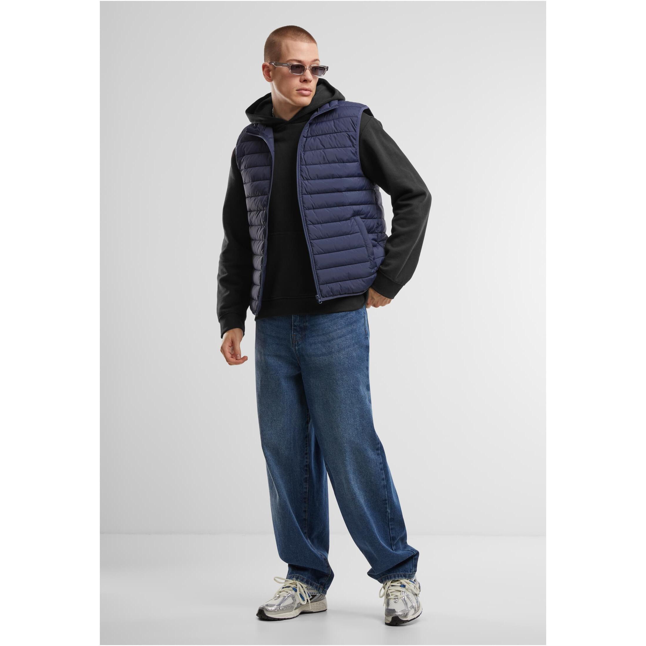 URBAN CLASSICS  basic ärmellose daunenjacke 