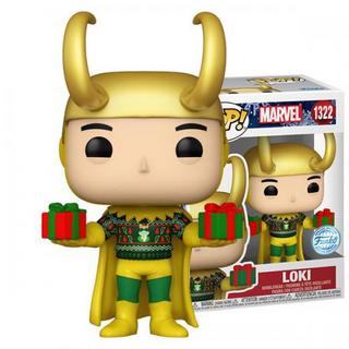 Funko  Funko POP! Marvel: Loki w/Sweater Holiday (1322) EXM 