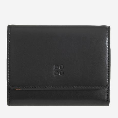 Dudu Pemba Portefeuille Multicolore Trifold Noir  