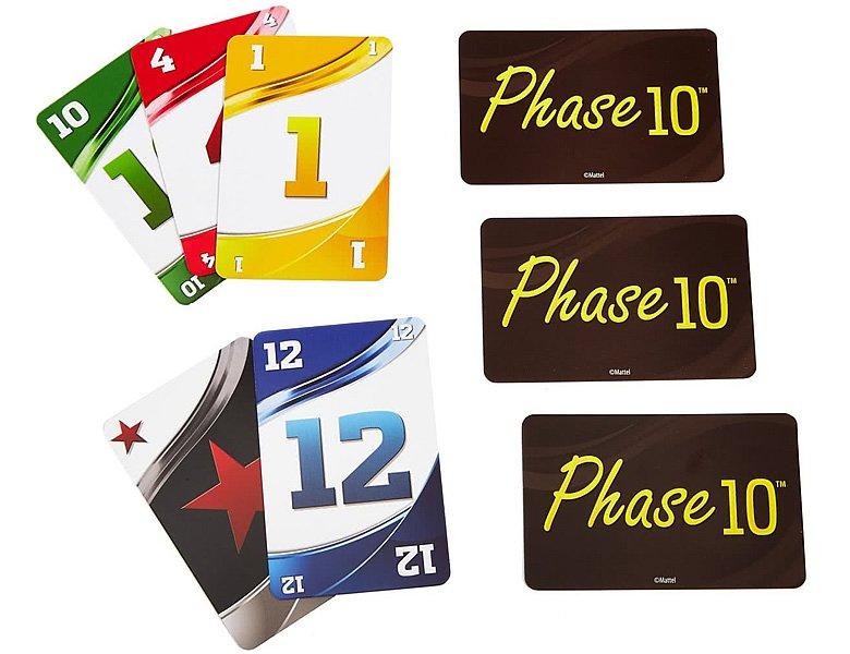 Mattel Games  Phase 10 Basis Kartenspiel 