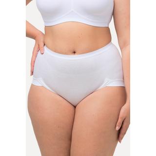 Ulla Popken  Culotte taille haute, en jersey de coton. Cuisses échancrées pour un haut niveau de confort, même lorsque vous restez longtemps assise. 