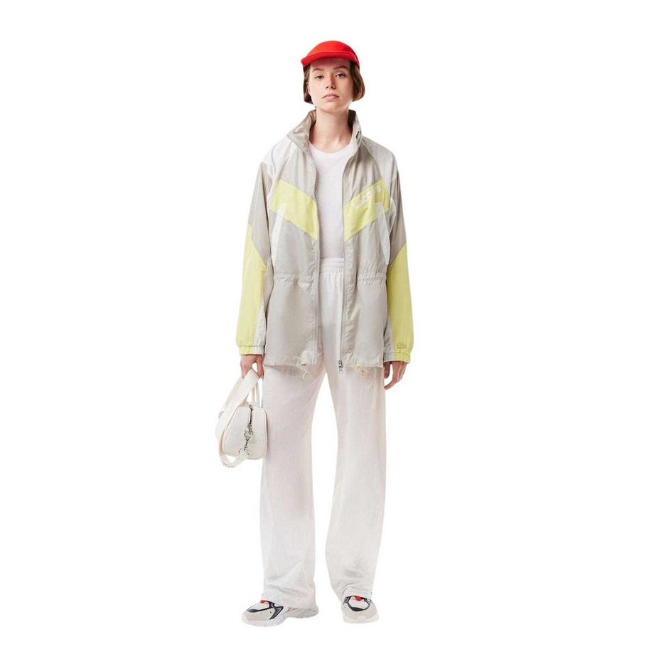 LACOSTE Giacca Con Cappuccio Oversize Blocchi Di Colore  