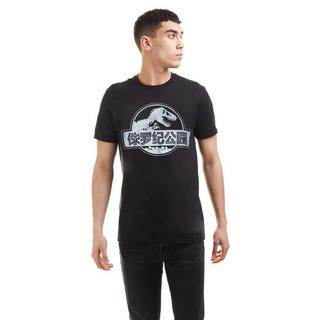 Jurassic Park Logo Print T-Shirt  