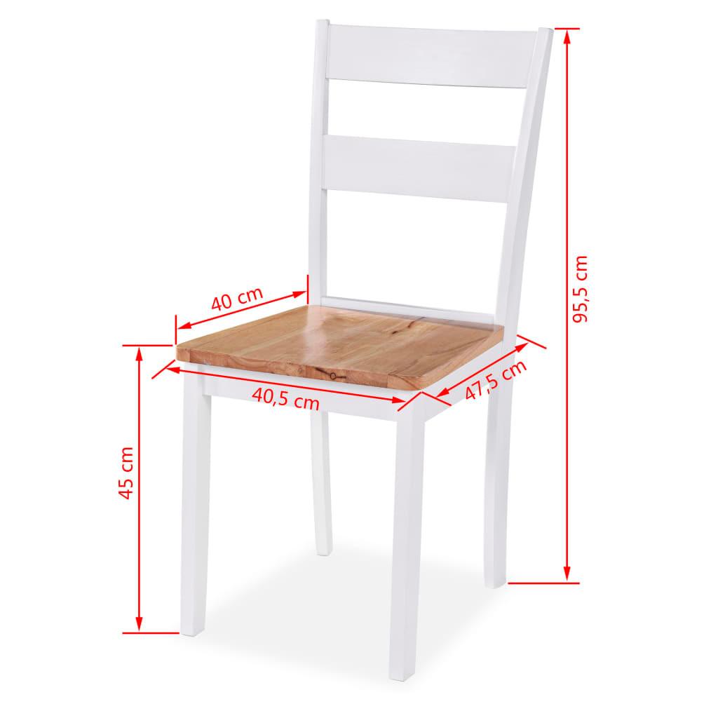 VidaXL Holzstuhl holz  