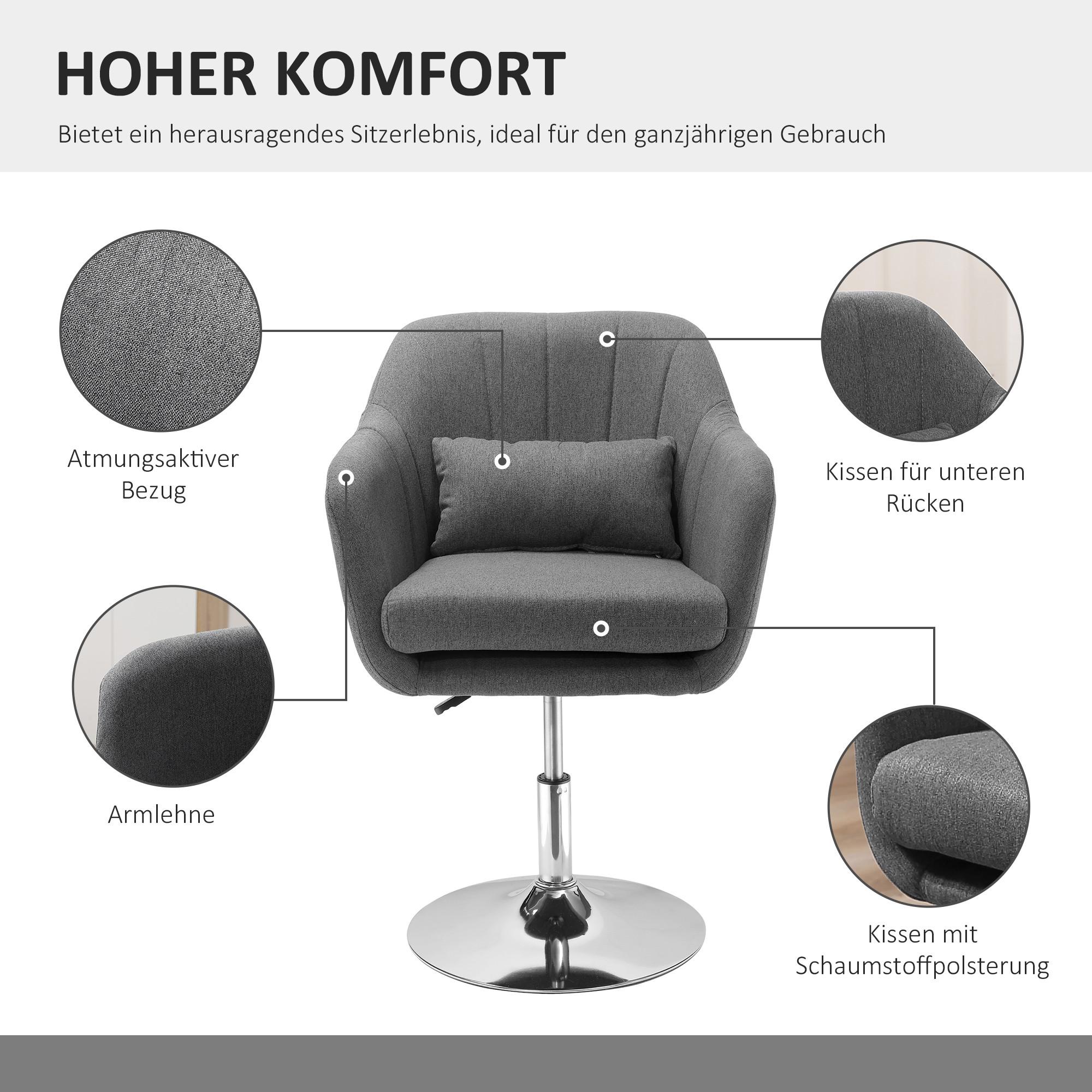 HOMCOM Arbeitshocker  