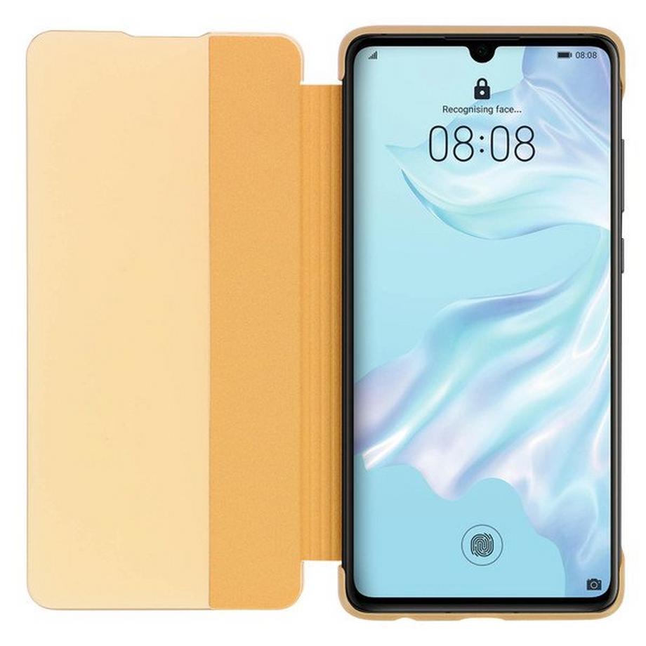 Avizar  Étui Fenêtre Huawei P30 Or 