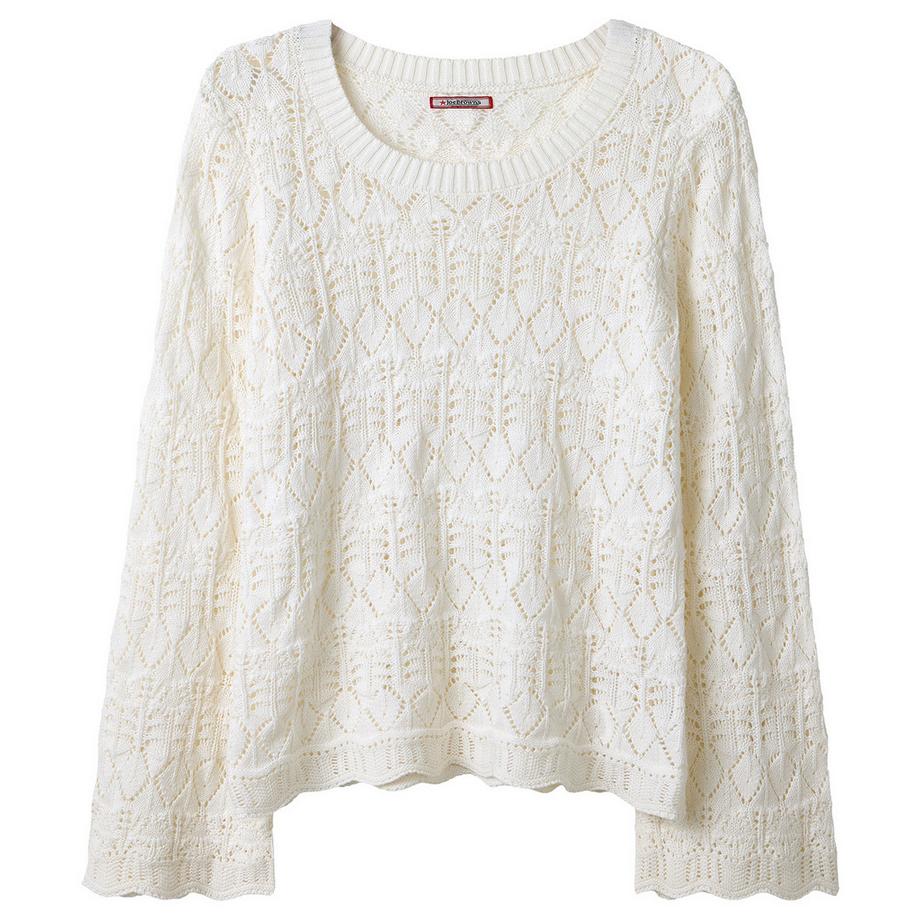 Joe Browns Pull Ouvert en Maille à Manches Évasées  