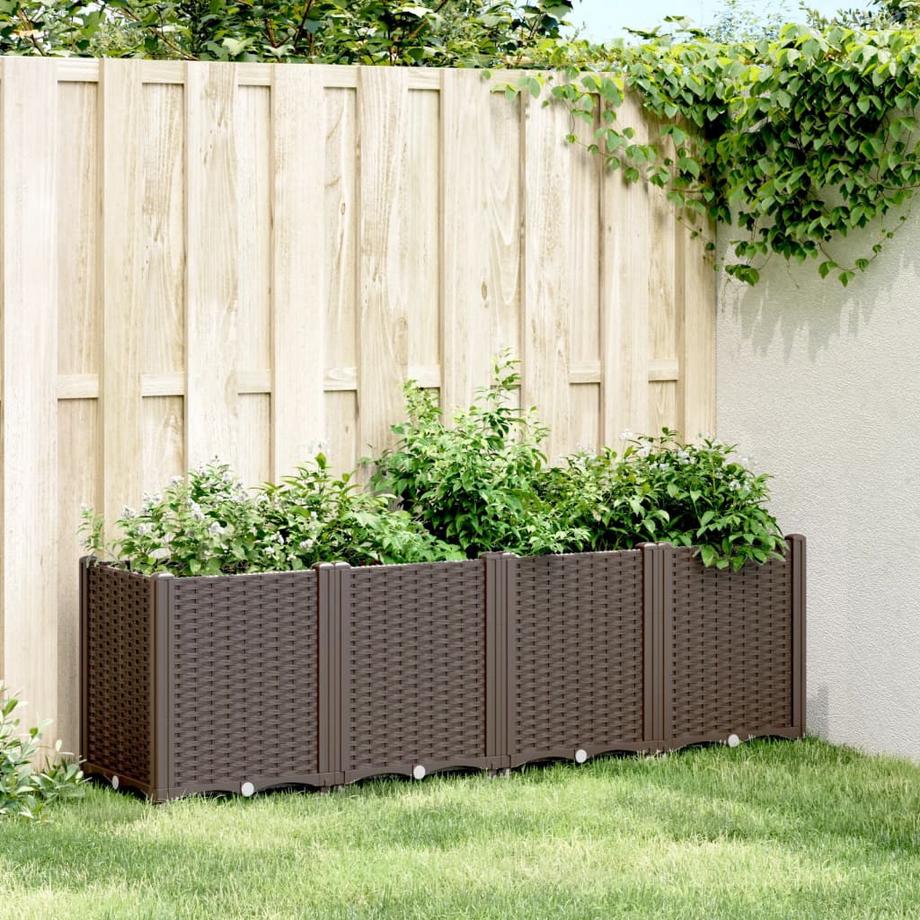 VidaXL Jardinière polypropylène  