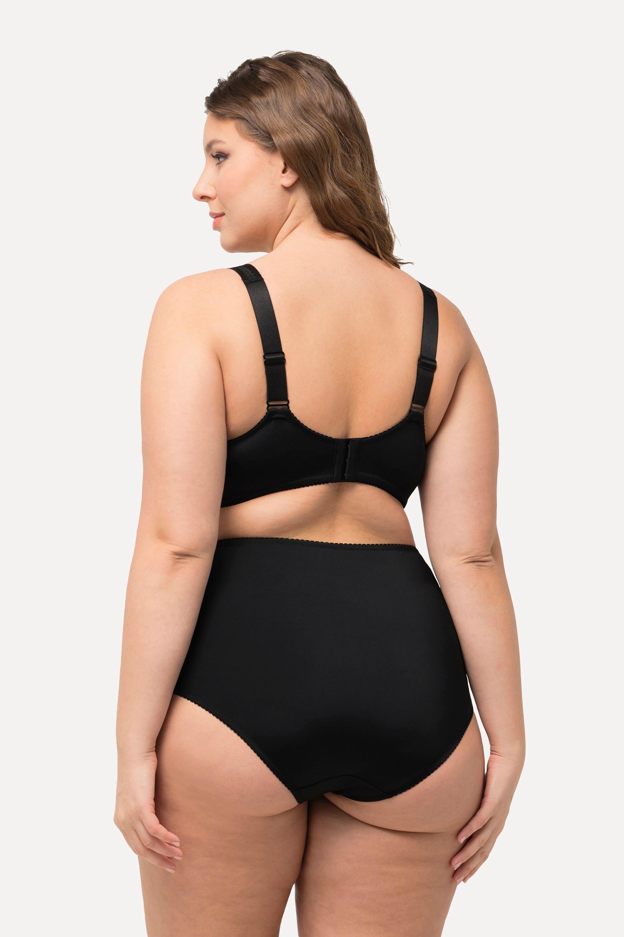 Ulla Popken Soutien-gorge sans armatures maille dentelle  