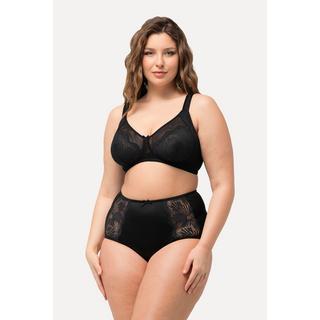 Ulla Popken Soutien-gorge sans armatures maille dentelle  