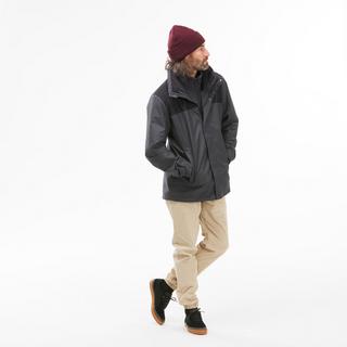 FORCLAZ Travel 100 Giacca Invernale Impermeabile 3 in 1  