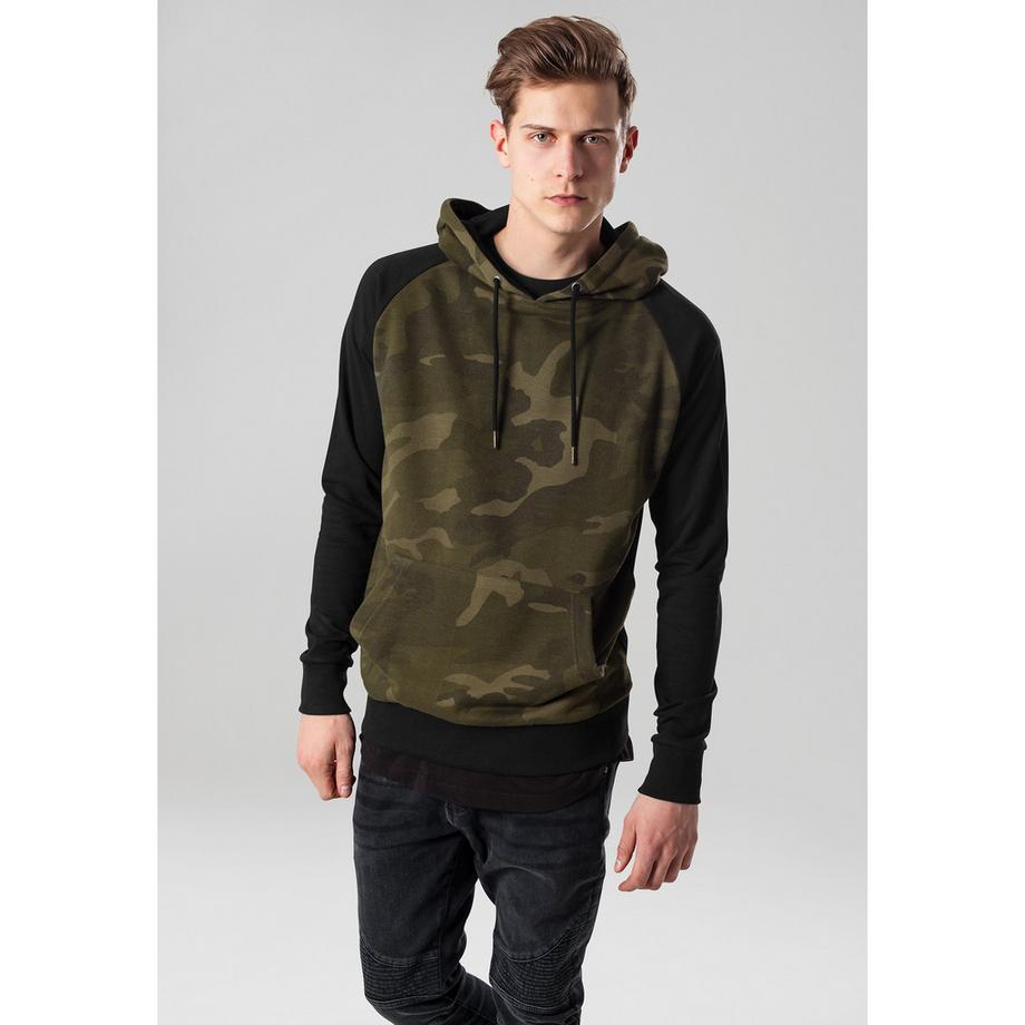 Kapuzenpullover urban Classic contrat raglan