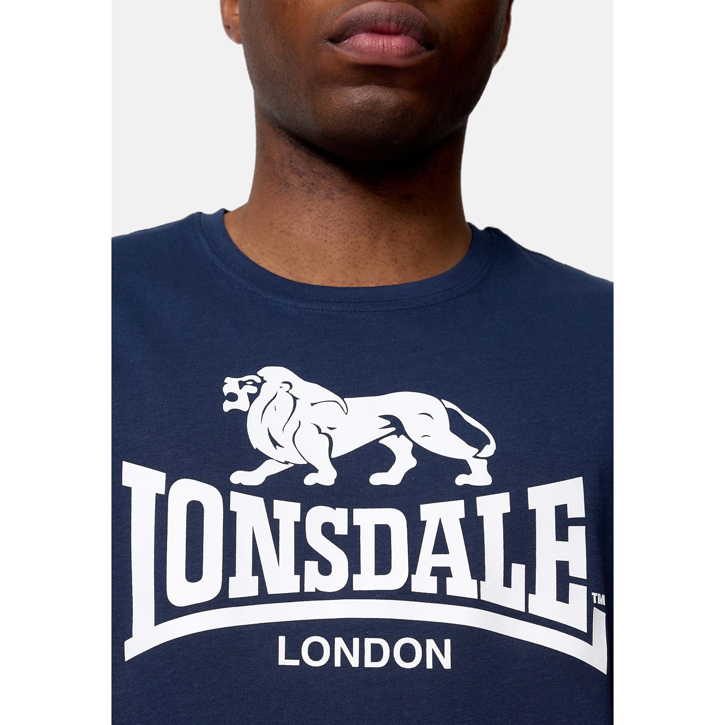 LONSDALE T-Shirt mit Logo-Print  
