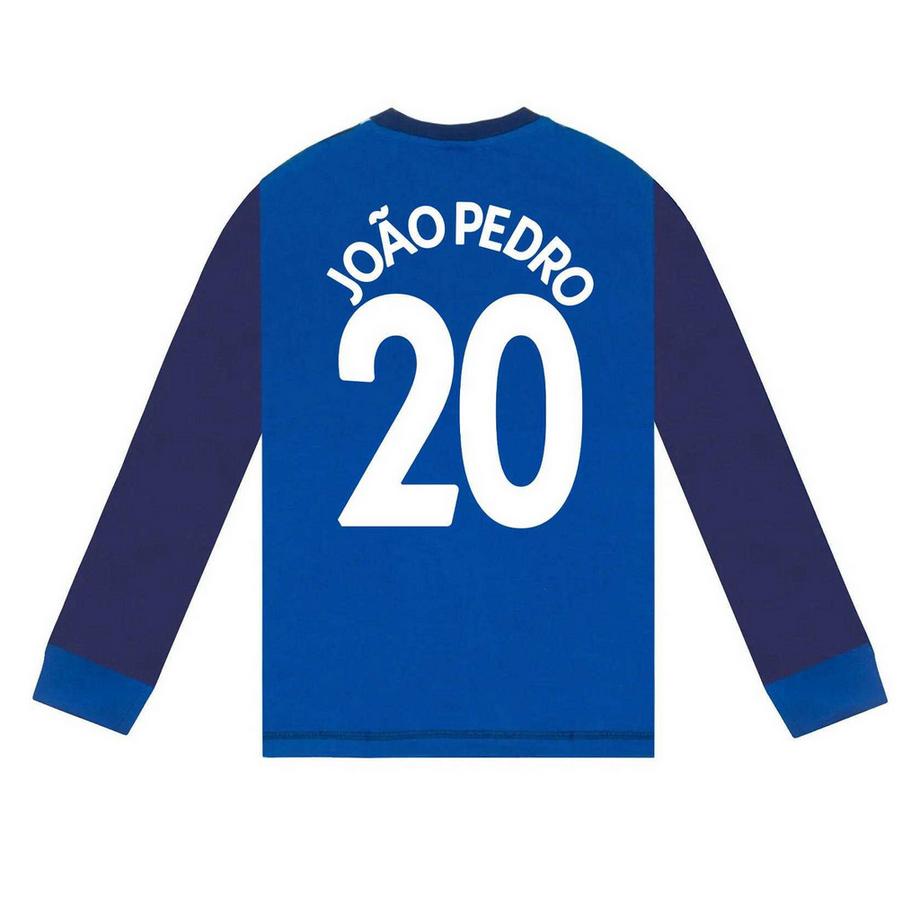 Chelsea FC  Joao Pedro 20 Schlafanzug Mit Langer Hose, Langärmlig 