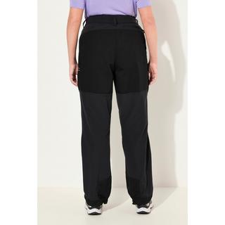 Ulla Popken HYPRAR Pantalon de trekking hybride Réflecteur Fermeture velcro  