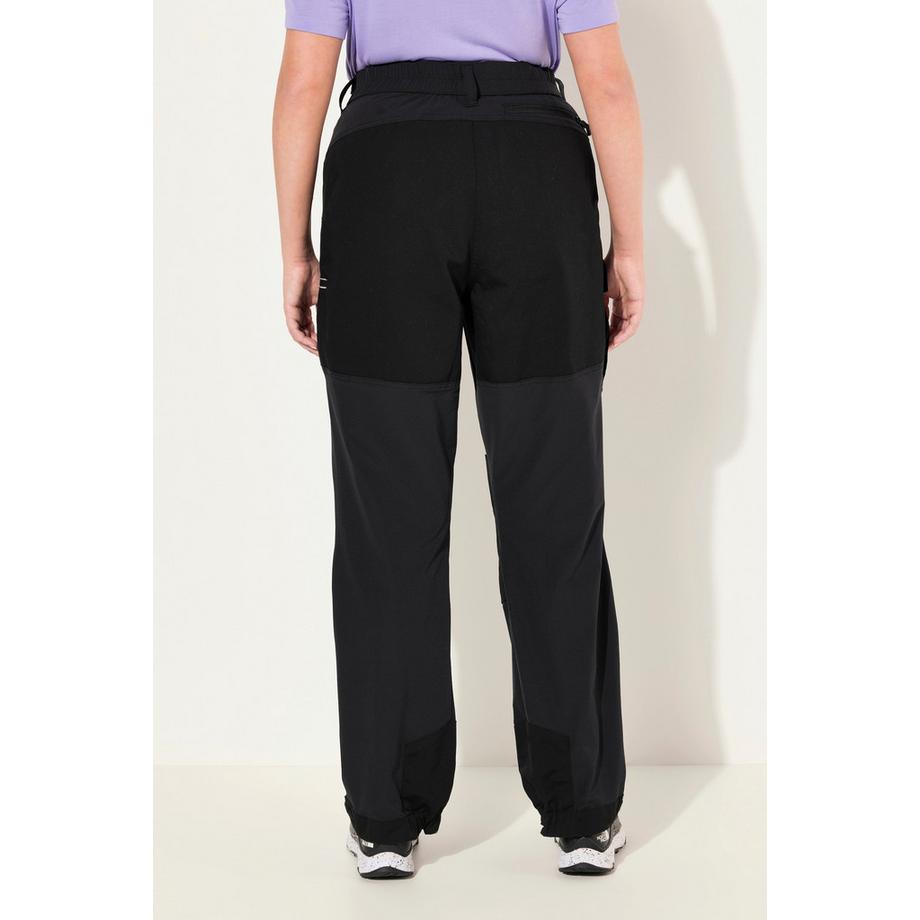 Ulla Popken HYPRAR Pantaloni da trekking ibridi Riflettore Chiusura a strappo  