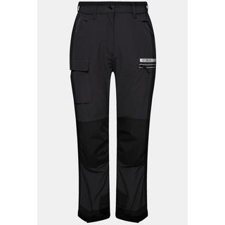 Ulla Popken HYPRAR Pantalon de trekking hybride Réflecteur Fermeture velcro  