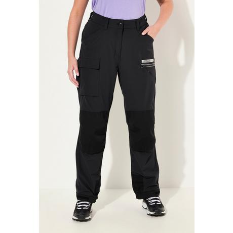 Ulla Popken HYPRAR Pantalon de trekking hybride Réflecteur Fermeture velcro  