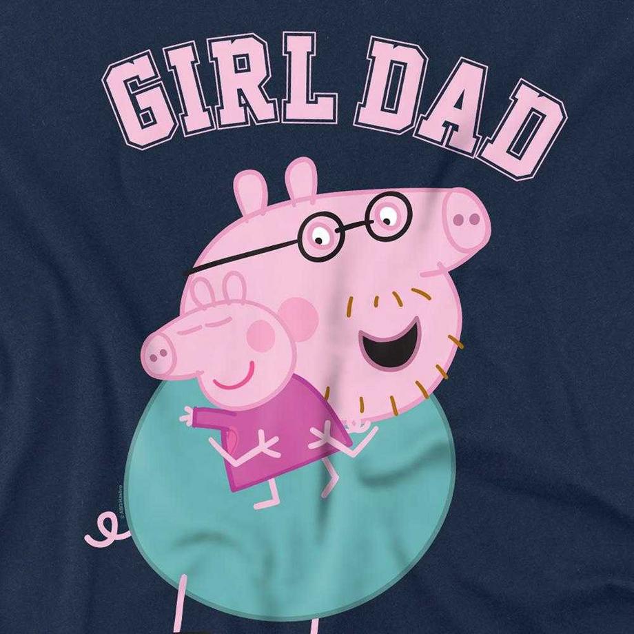 Peppa Pig T-Shirt Girl Dad  