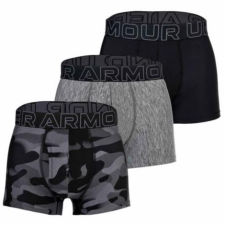 UNDER ARMOUR Performance Tech Print 3 Inch Boxershorts 3er Pack  