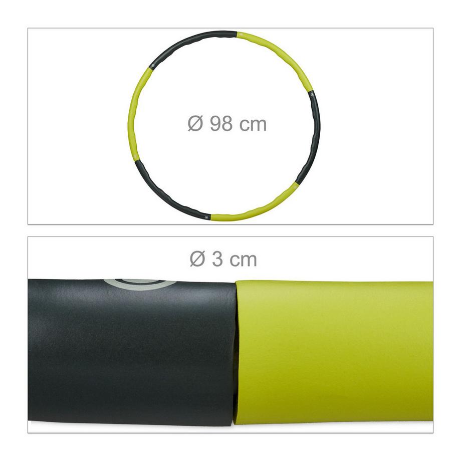 Northix  Cerchio per il fitness Hula Hoop 