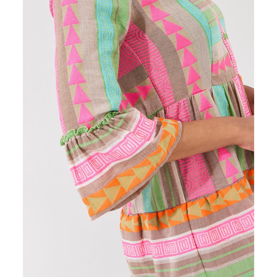 Joe Browns Robe Mini Jacquard Boho  