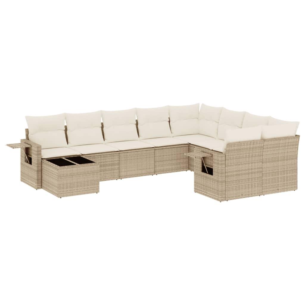 VidaXL Garten sofagarnitur poly-rattan  