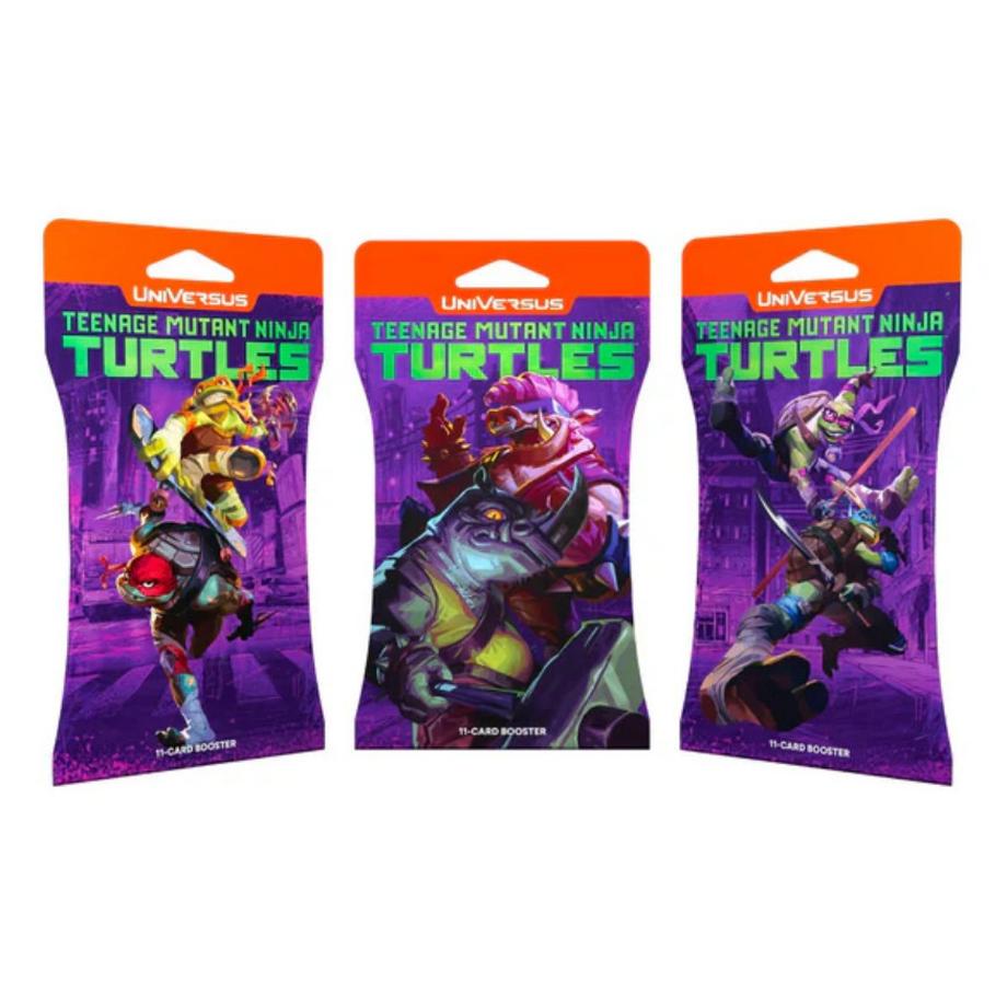 UniVersus CCG: Teenage Mutant Ninja Turtles - TMNT Hanging Booster Sleeved (1 Random) - EN