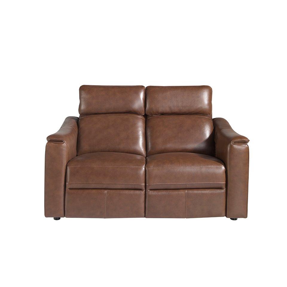 ANGEL CERDA 2-Sitzer Sofa in em Leder mit Relax  