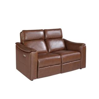 ANGEL CERDA 2-Sitzer Sofa in em Leder mit Relax  