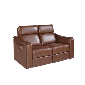 2-Sitzer Sofa in em Leder mit Relax